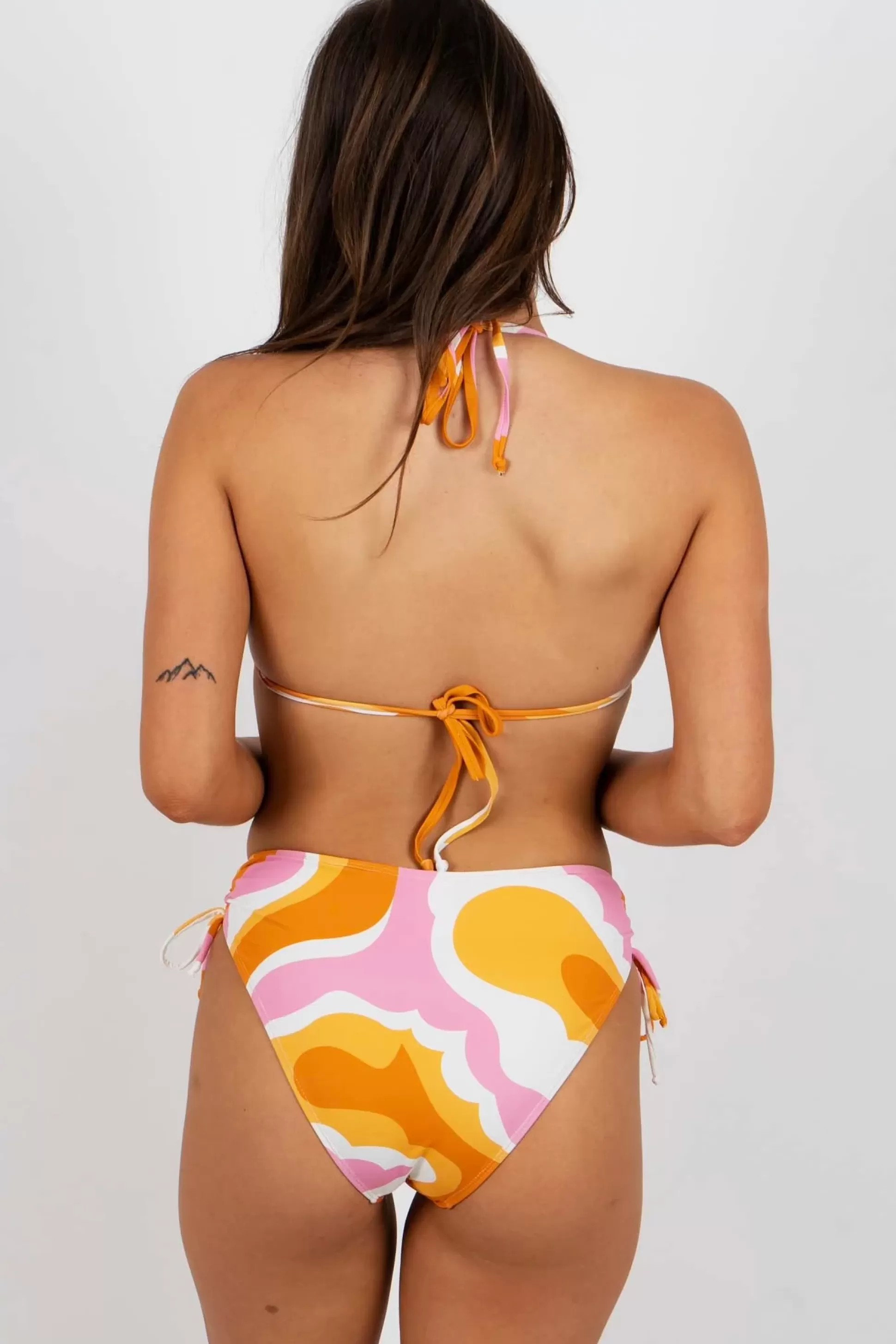 Blushing Brunette Across The Sea Swimsuit Bottom>Women Two Piece Swimsuits