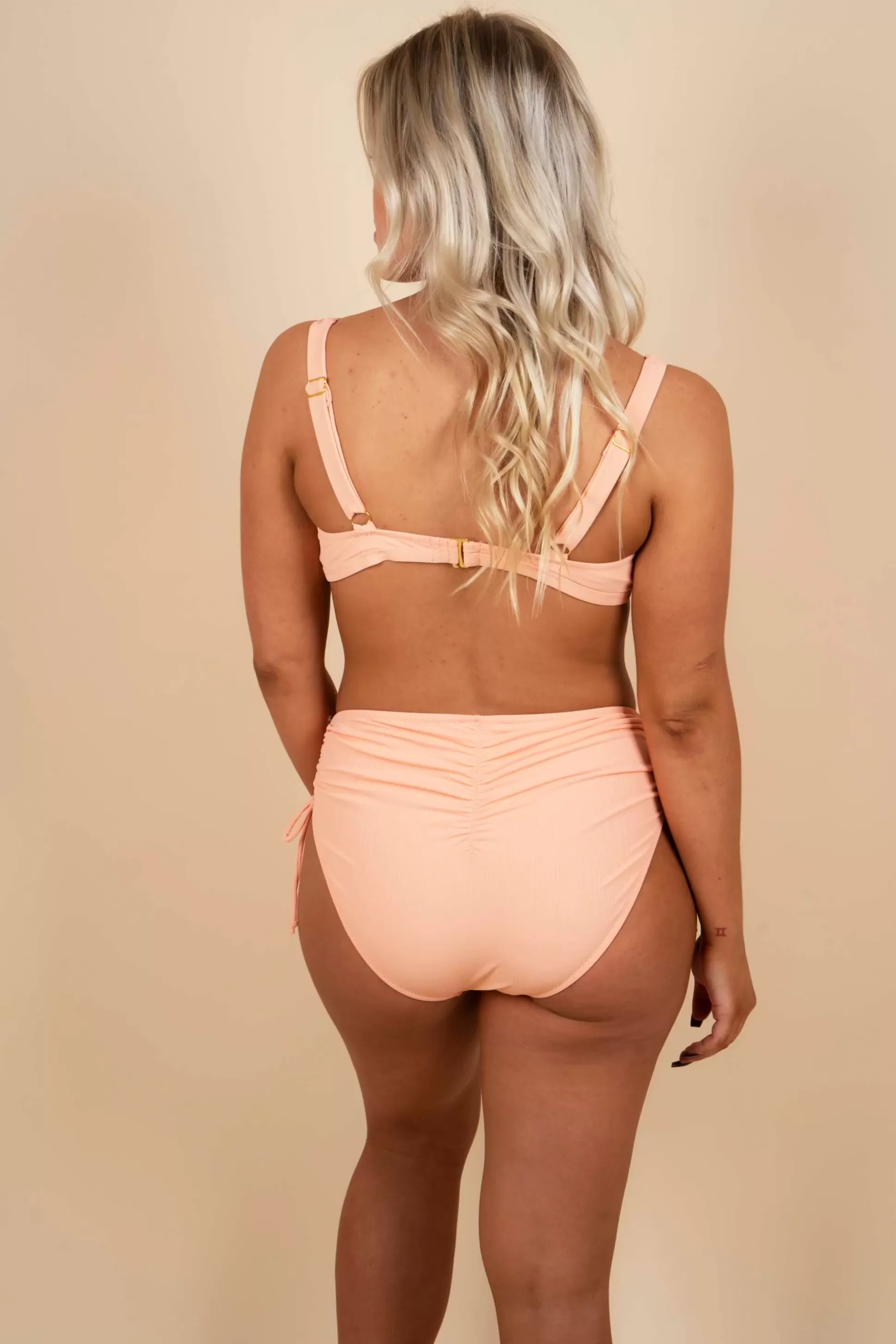 Blushing Brunette All For You Swimsuit Bottom>Women Two Piece Swimsuits