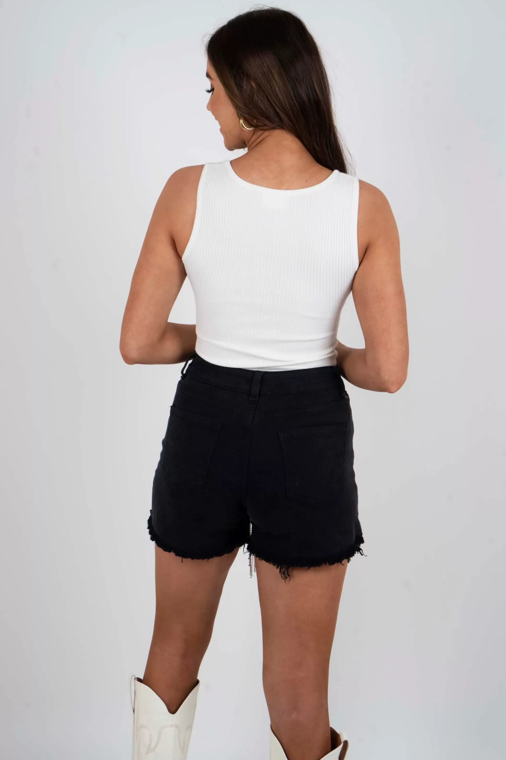 Blushing Brunette Along For The Ride Shorts>Women Shorts