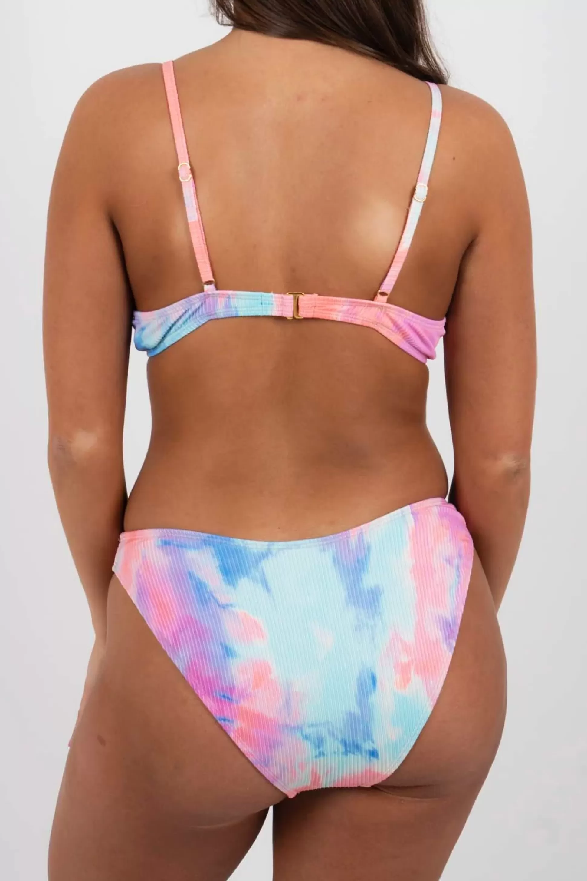 Blushing Brunette Along The Way Bikini Bottom (Pink)>Women Two Piece Swimsuits