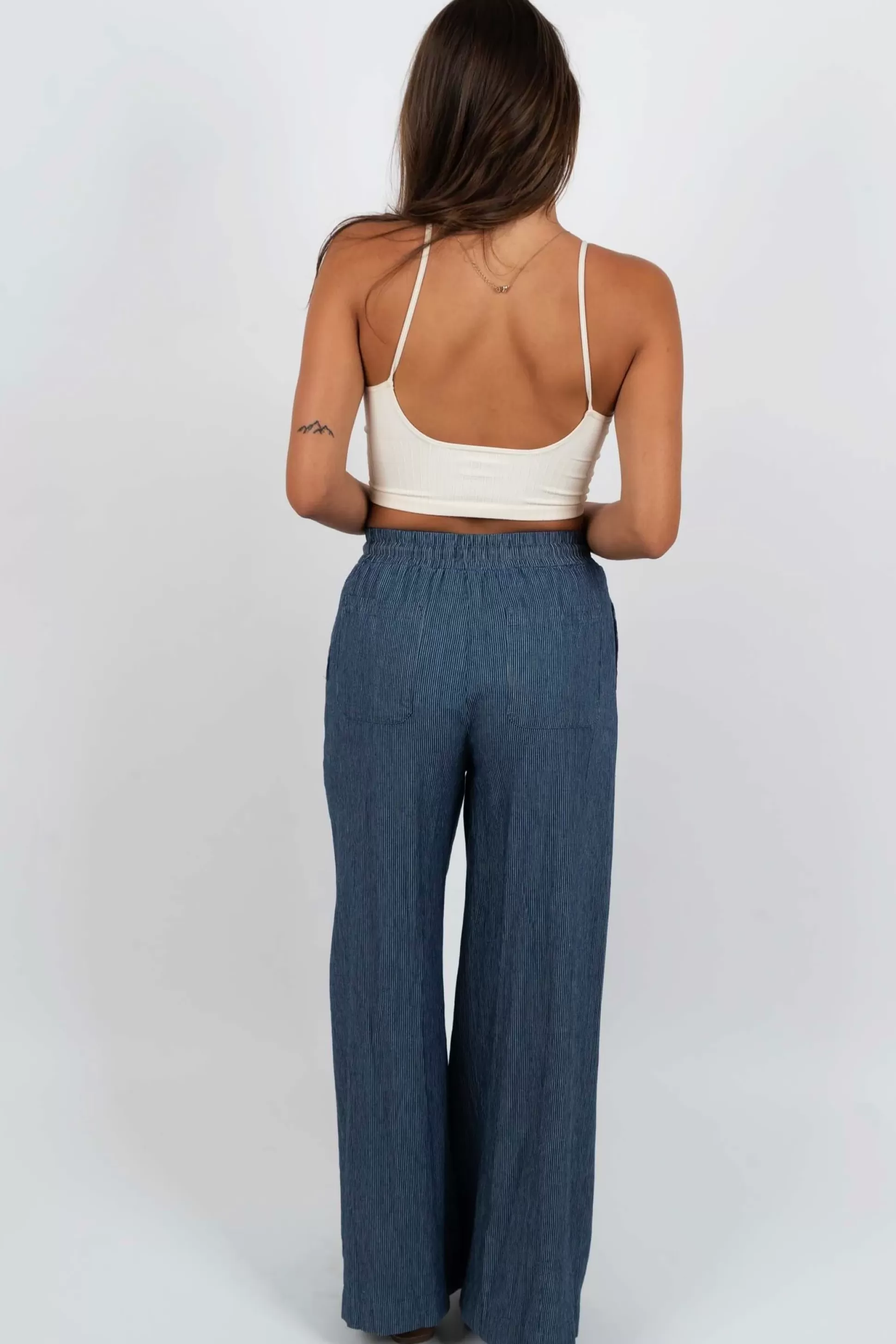 Blushing Brunette Bayside Beauty Wide Leg Pants>Women Pants And Jeans