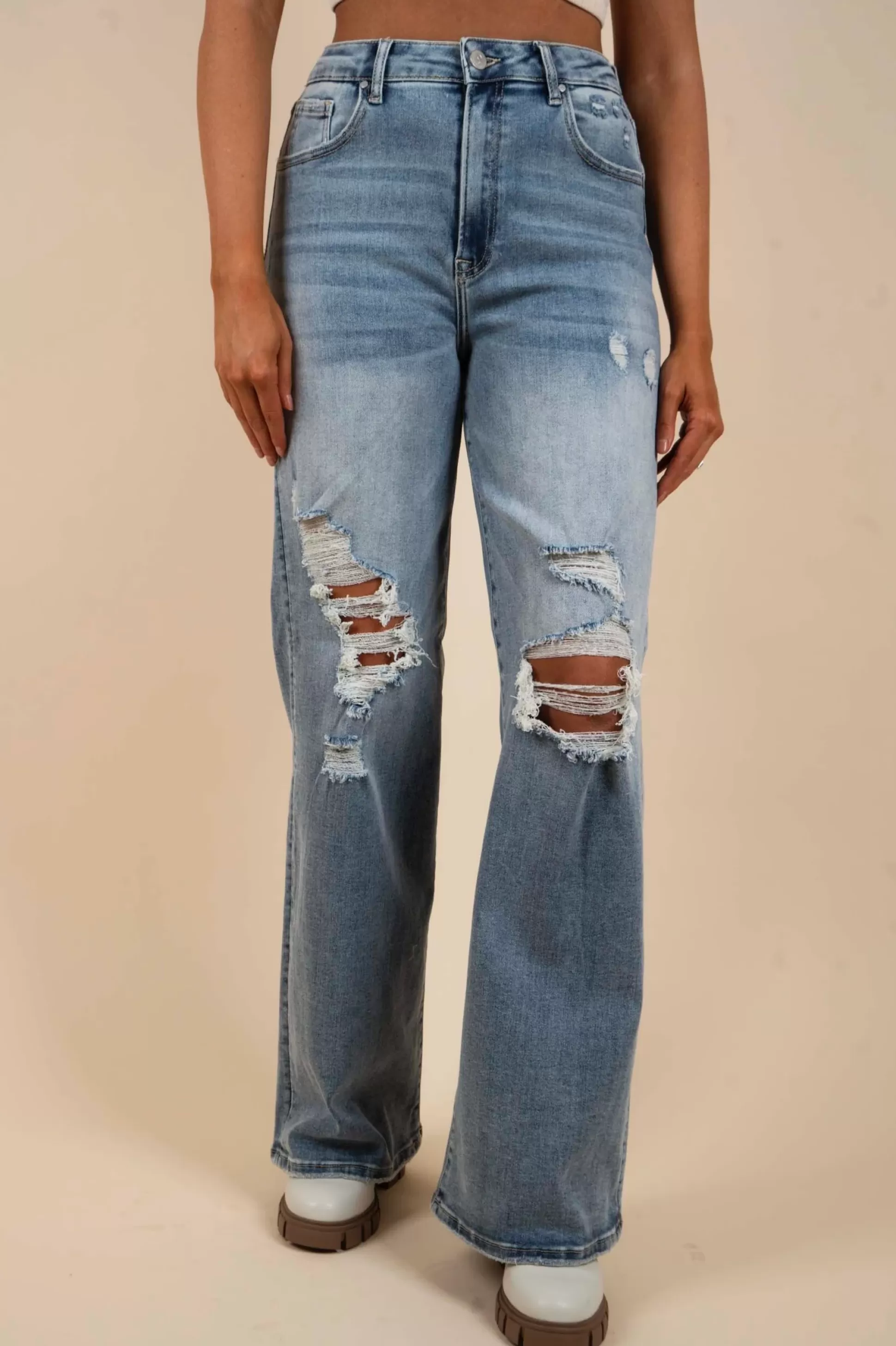 Blushing Brunette Ciera Dad Jeans>Women Pants And Jeans