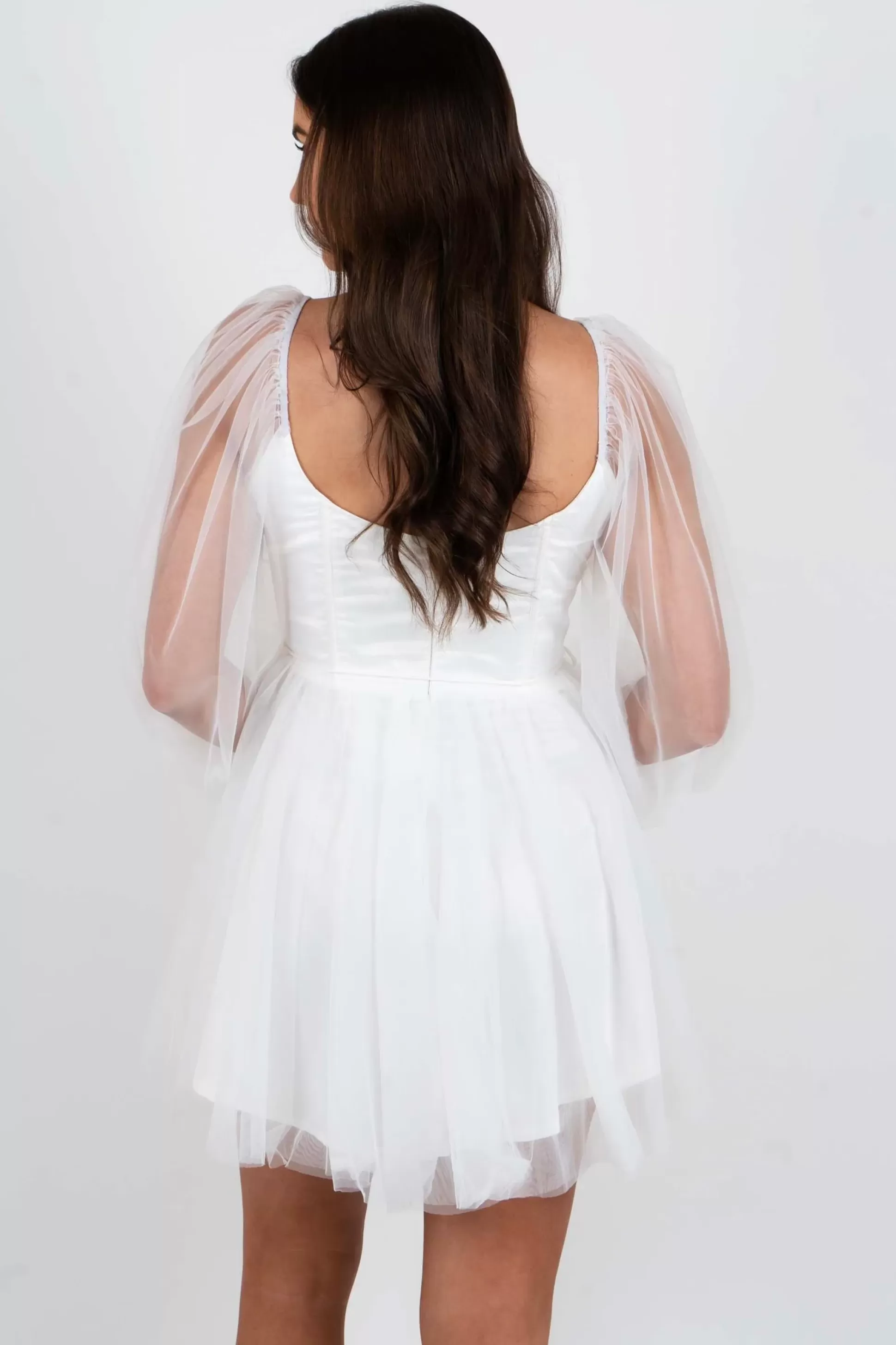 Blushing Brunette Fantasy Garden Dress>Women Dresses