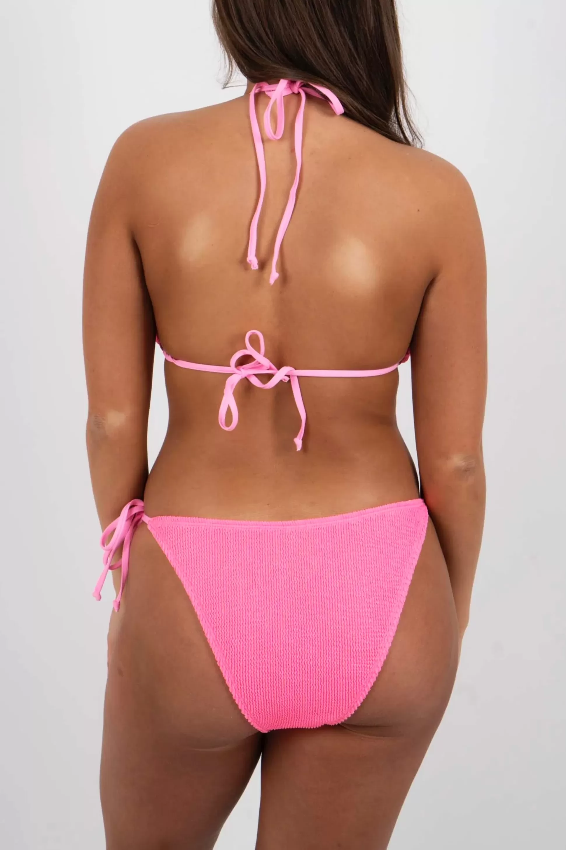 Blushing Brunette Feel The Breeze Bikini Bottom (Pink)>Women Two Piece Swimsuits