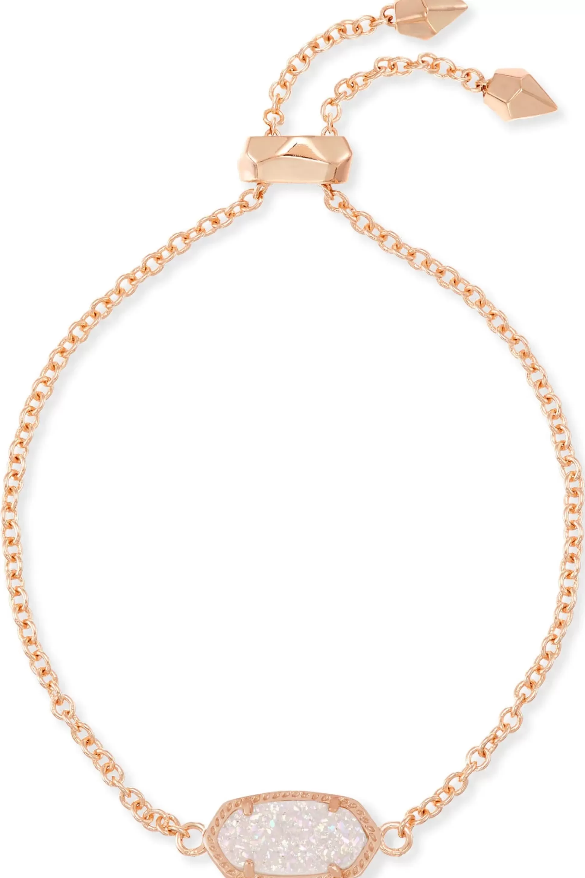 Blushing Brunette Kendra Scott Elaina Bracelet Rose Gold Drusy>Women Jewelry