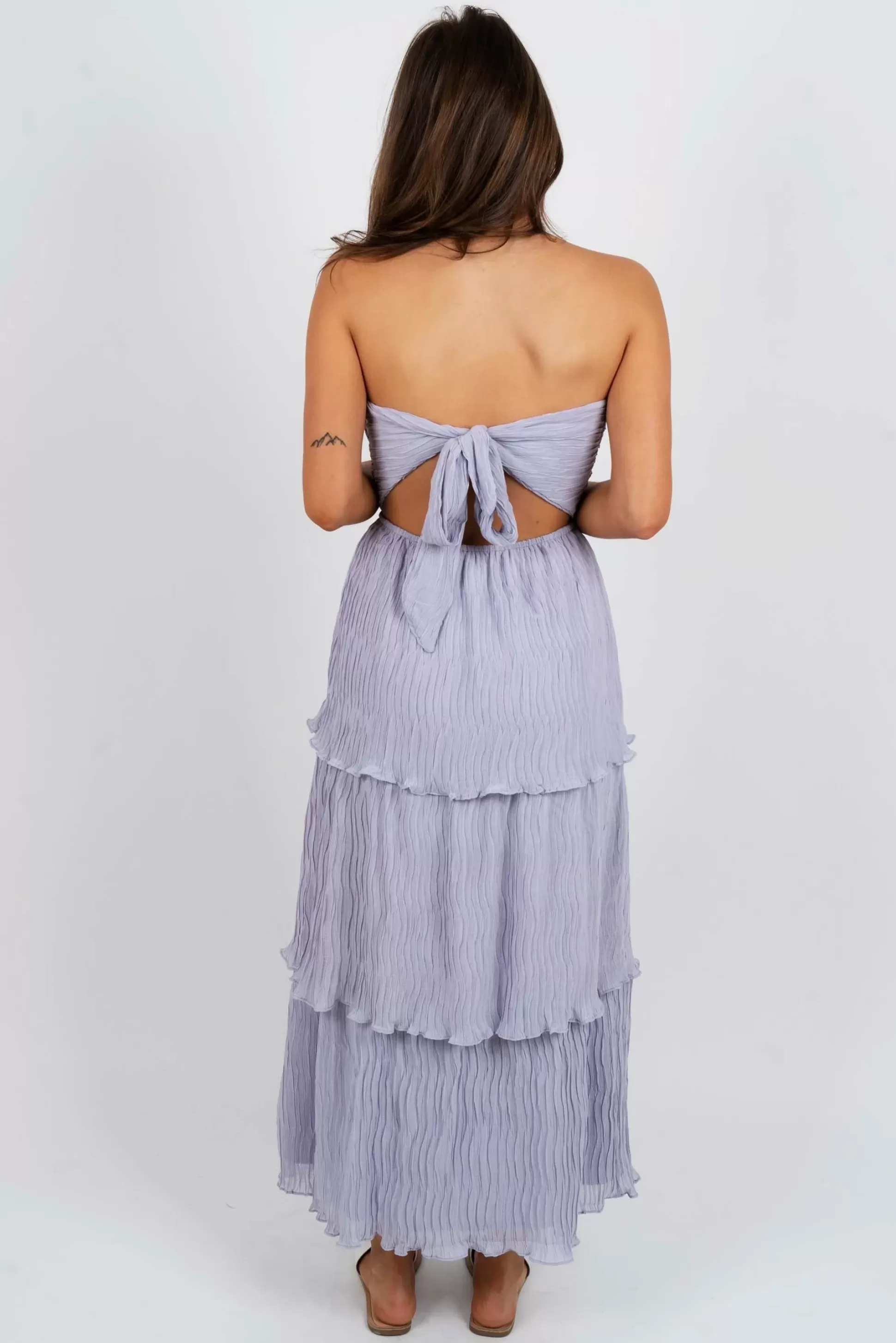 Blushing Brunette Lavender Dreams Dress>Women Dresses