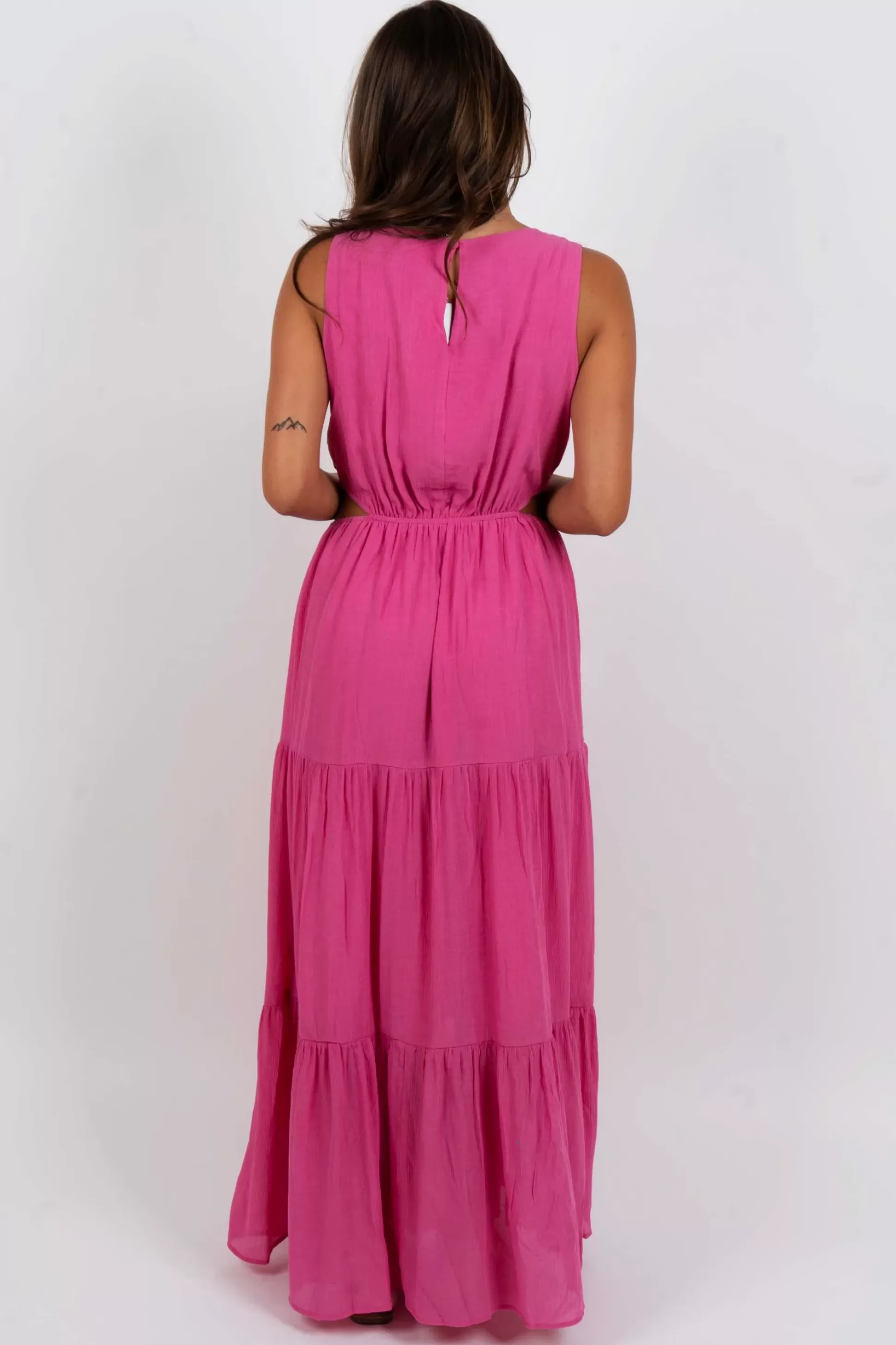 Blushing Brunette Nights Like This Maxi Dress>Women Dresses