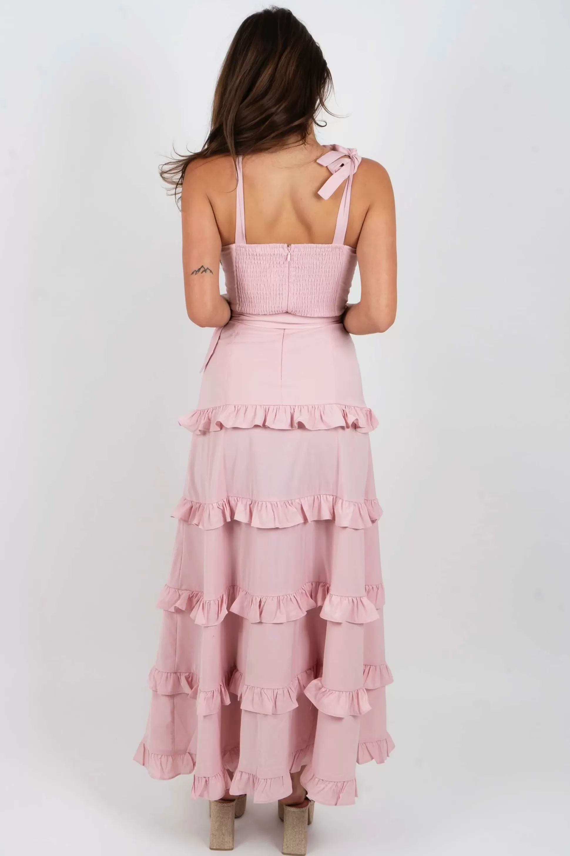 Blushing Brunette Not Impossible Dress>Women Dresses