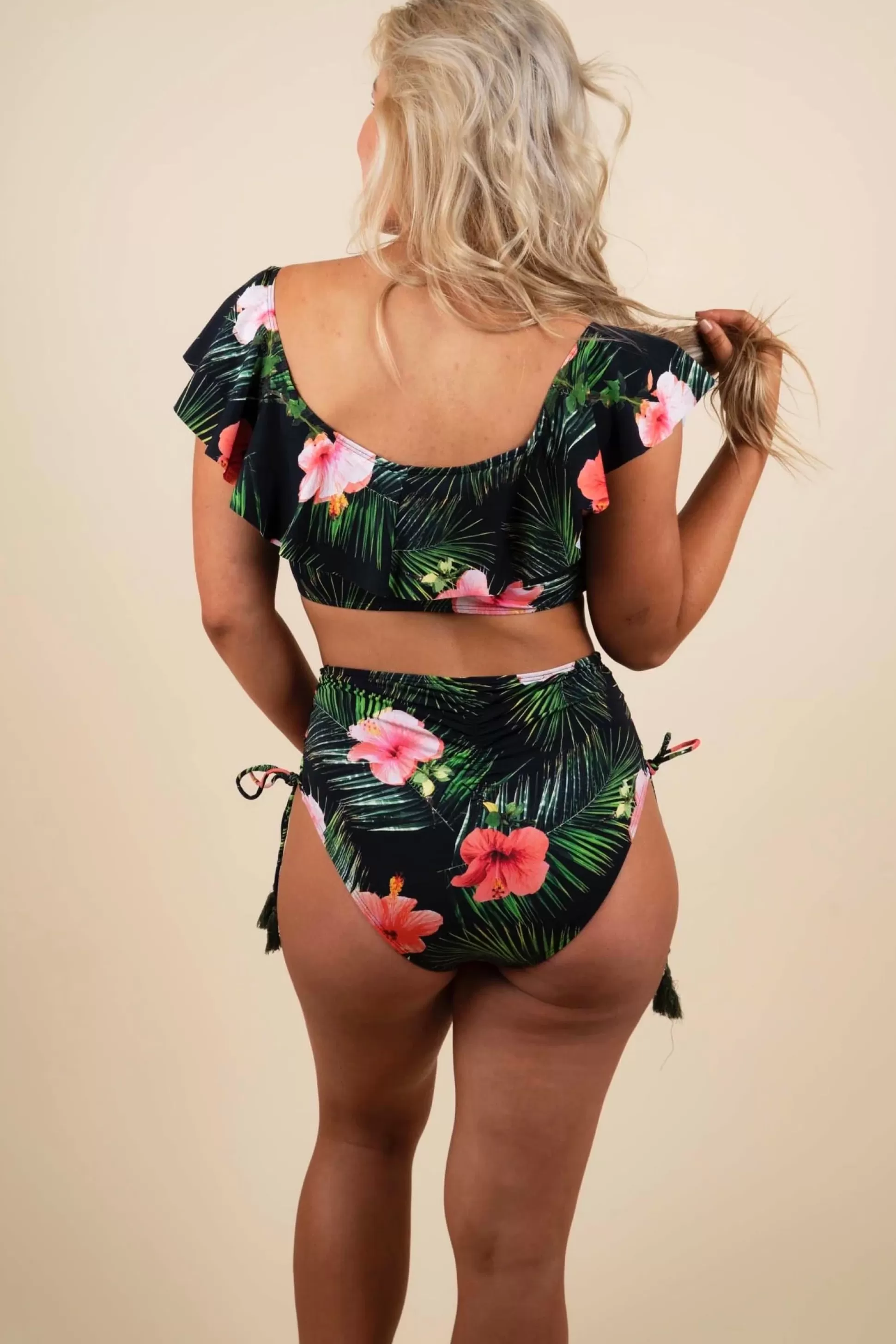 Blushing Brunette Summer Paradise Swimsuit Bottom>Women Two Piece Swimsuits