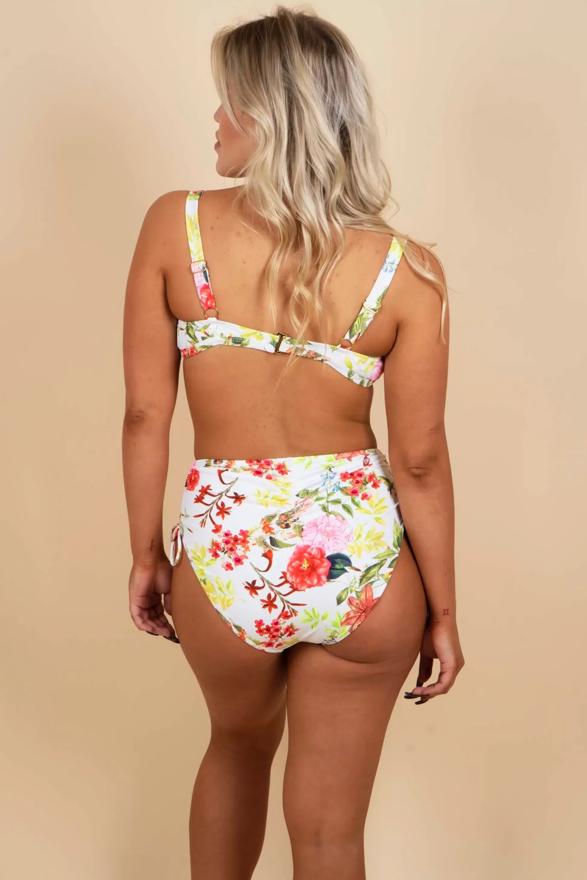 Blushing Brunette Sunkissed Memories Swimsuit Bottom>Women Two Piece Swimsuits